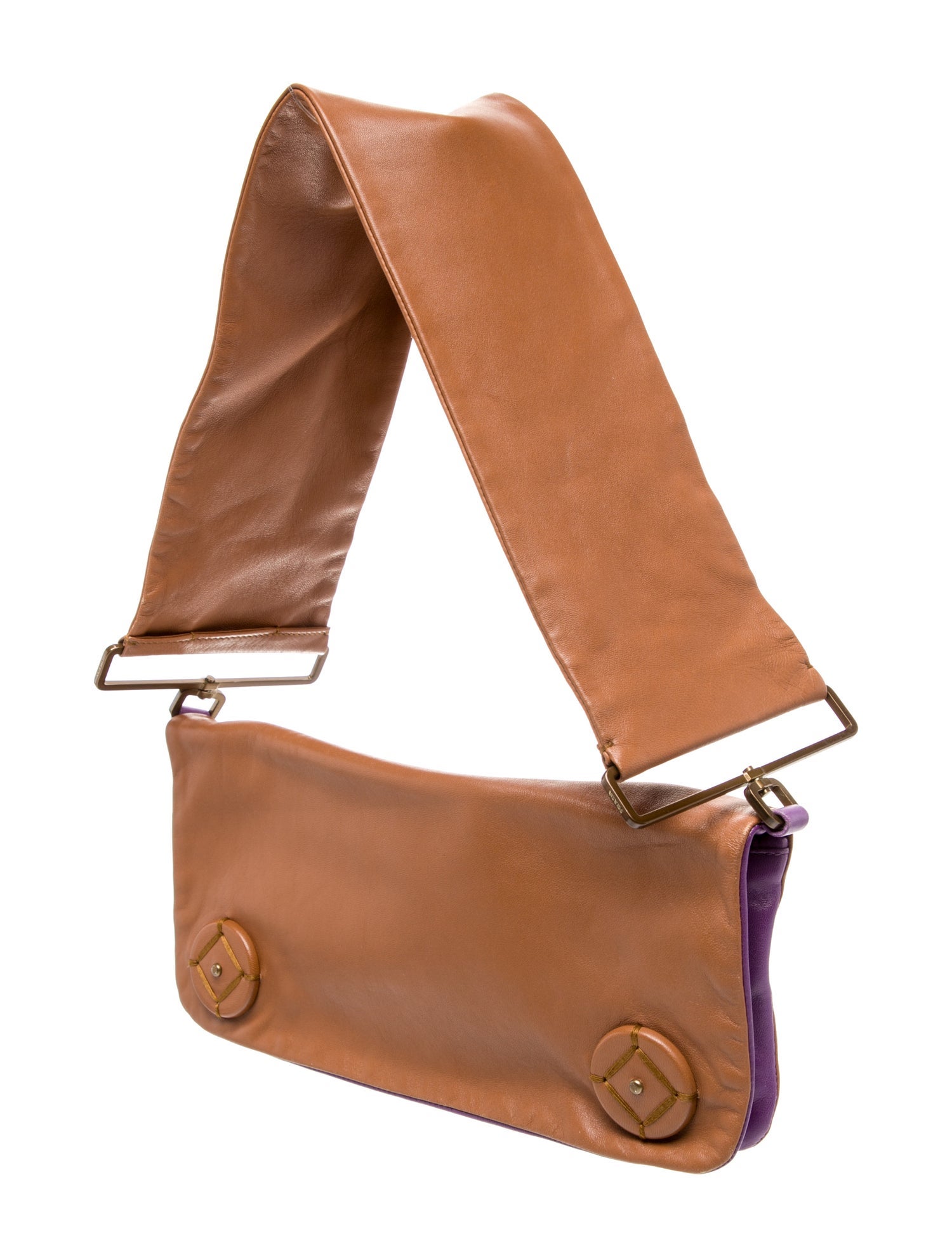 Prada Nappa Leather Shoulder Bag Vintage